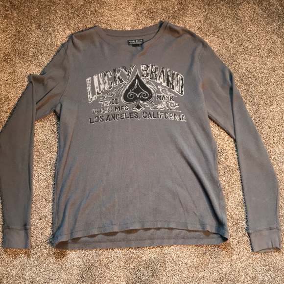 Lucky brand long sleeve - L - Picture 1 of 1
